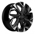 Khomen Wheels KHW1508 6x15 4x100 ET40 60,1 Black-FP