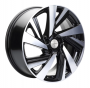 Легковой диск Khomen Wheels KHW1801 7,5x18 5x114,3 ET50 66,1 Black-FP